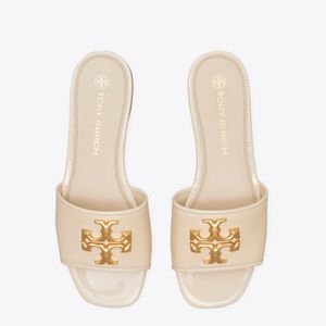 Now this is a shoe that makes a statement! Tory Burch Eleanor Slides